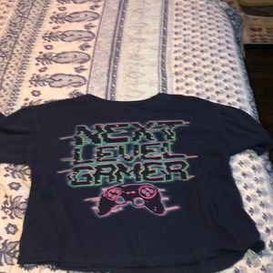 Juniors crop top “Next Level Gamer” XL, Really Comfy!